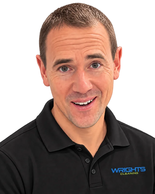 Benj from the Wrights Cleaning team